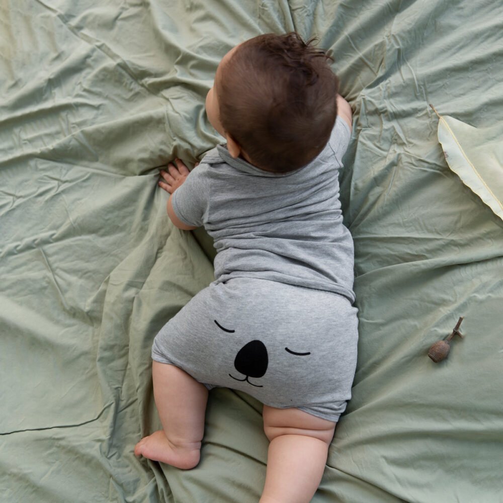 Organic Baby Grey Marle Koala Set - Image 5